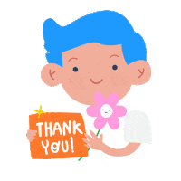 Gratitude Thank You Sticker by Beanstalk Singapore