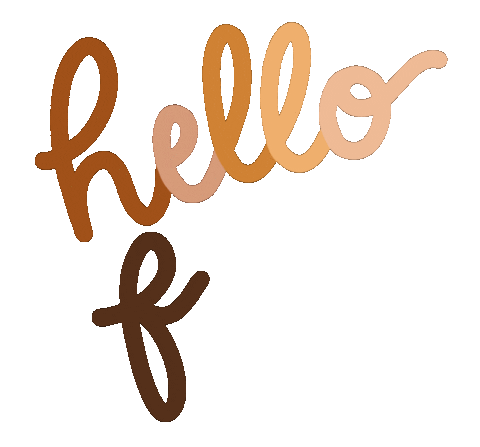 Fall Hello Sticker
