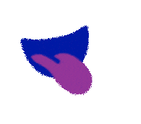 Tongue Sticker by o2_deutschland