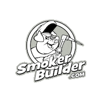 smokerbuilder_smokerplans bbq barbecue welding smoker Sticker