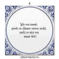 Goed Wijsheid Sticker by Tegelspreuken.nl