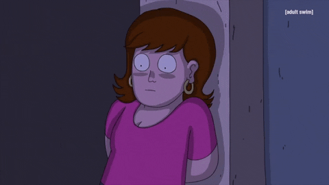 Sad Shocked GIF by Adult Swim