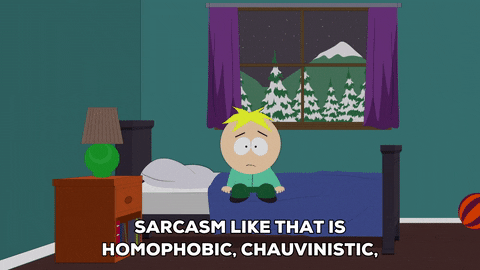 butters stotch bed GIF by South Park 
