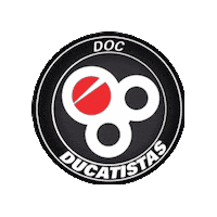 Ducati Sticker by Doc Ducatistas