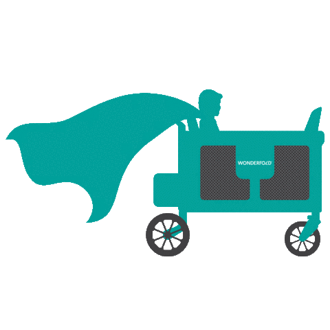 Special Needs Superhero Sticker by Wonderfold