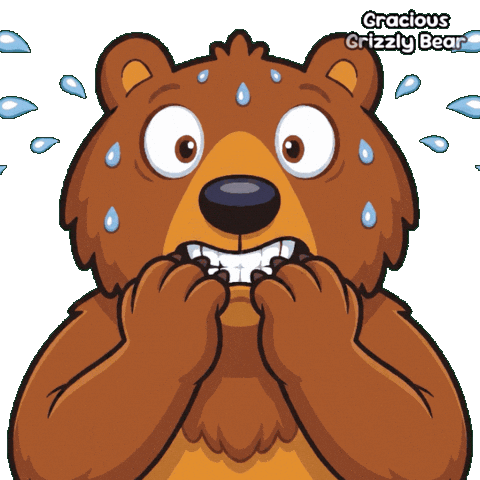 Scared Oh No Sticker by VeeFriends