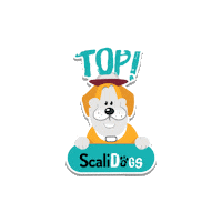 Dog Yes Sticker by Scalidogs