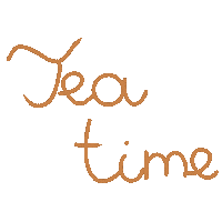 Tea Time Fall Sticker