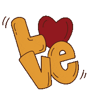 True Love Heart Sticker