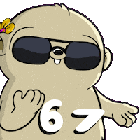 6 7 Fug Sticker by Fugz Official