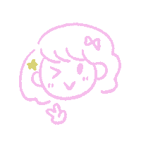 Cute Girl Sticker