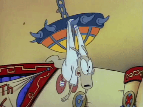 rockos modern life nicksplat GIF