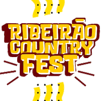 ribeiraocountryfestival rcf countryfest country fest ribeiraocountryfest Sticker