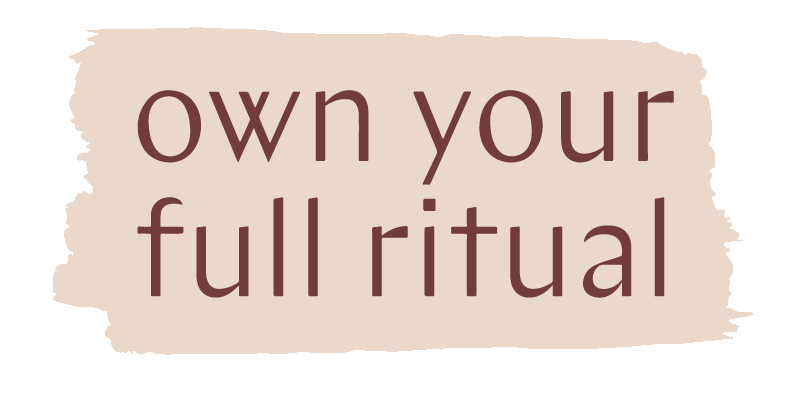 Self-Care Rituals Sticker by Full Ritúal