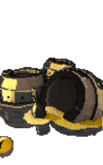 Party Pixel Sticker by pirate sheep