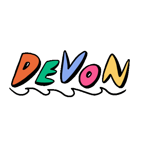 Devon Sticker by Sophie Rose Brampton