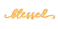 I Am Blessed Love Sticker