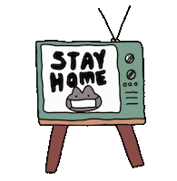 uncoolkids_ stayhome 언쿨키드 uncoolkids 스테이홈 Sticker