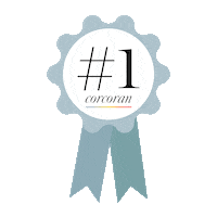 Blue Ribbon Winner Sticker by The Corcoran Group