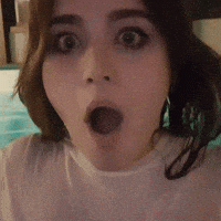 Cute Girl Omg GIF