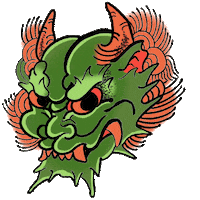 Tattoo Demon Sticker