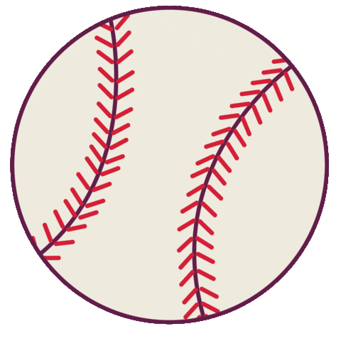 FLOWERBeauty giphyupload baseball flower drew Sticker