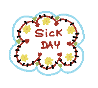 Sick Get Well Soon Sticker