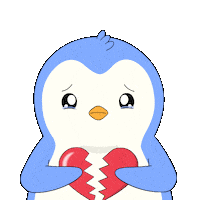 Sad Break Up Sticker by Pudgy Penguins