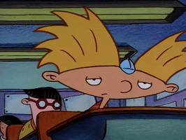 hey arnold nicksplat GIF