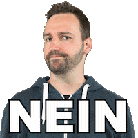 Disagree No Way Sticker by Tommy Toskonaut