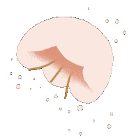Deerlystudio pink flower floral blom Sticker