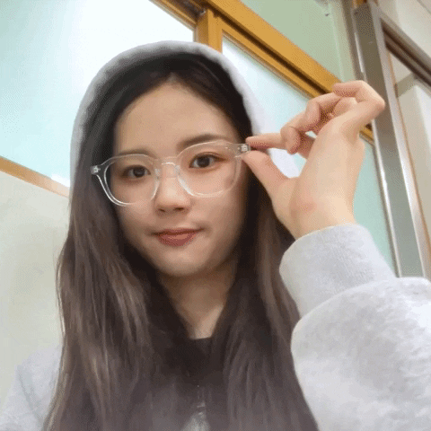 K Pop Glasses GIF