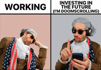 Scrolling Wasting My Time GIF