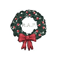 Merry Christmas Sticker by R.A.F.