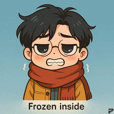 Winter Freezing GIF by Persona
