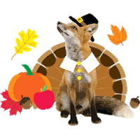 Fox Fall Sticker by Schoolgirl Style Classroom Decor