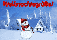 German Language Christmas GIF
