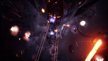 KONAMI hell laser explode shooter GIF
