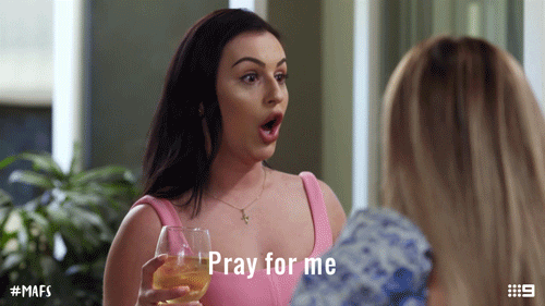 Pray Channel 9 GIF by Married At First Sight Australia