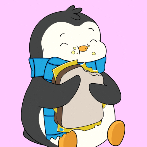 Hungry Penguin GIF by Pudgy Penguins