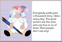 Once Upon A Time Writing GIF