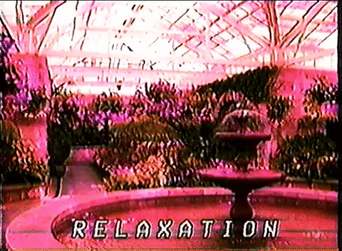 glitchedmemories giphyupload vhs vaporwave relaxation GIF