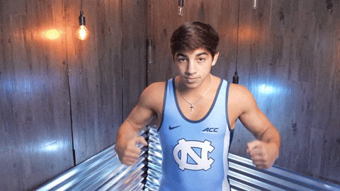 University Of North Carolina Wrestling GIF by UNC Tar Heels