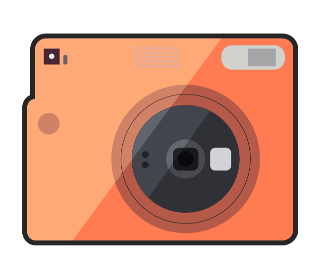 lottehimart giphyupload camera trip camping Sticker
