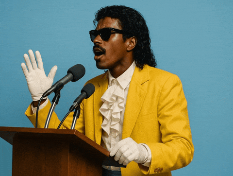 Speaking Press Conference GIF by Jukebox Saints