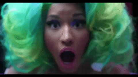 vozdoalem giphygifmaker nicki minaj i am your leader GIF