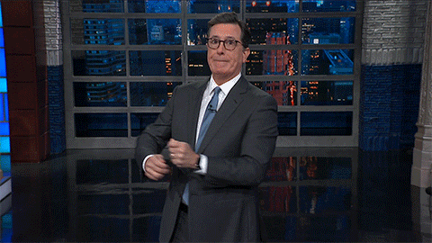 donald trump props GIF by The Late Show With Stephen Colbert