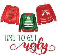 Christmas Time Sticker by Sip Hip Hooray