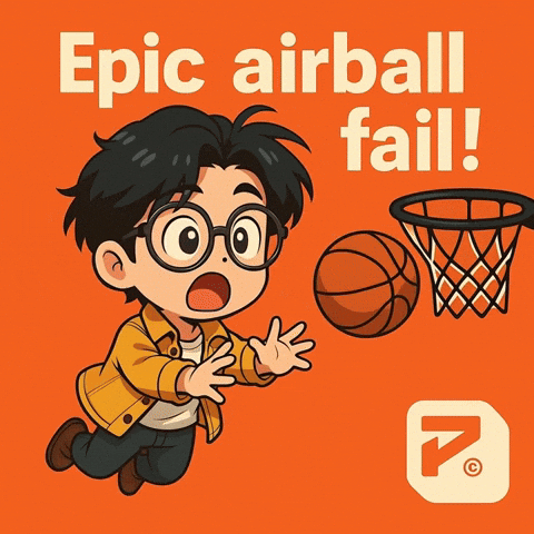 Epic Fail Airball GIF by Persona