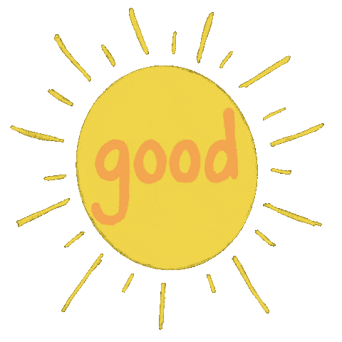 Good Morning Sun Sticker